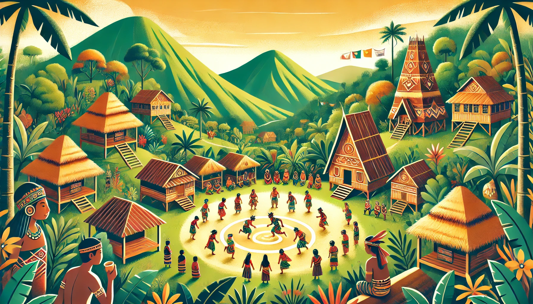 permainan tradisional papua kweritop