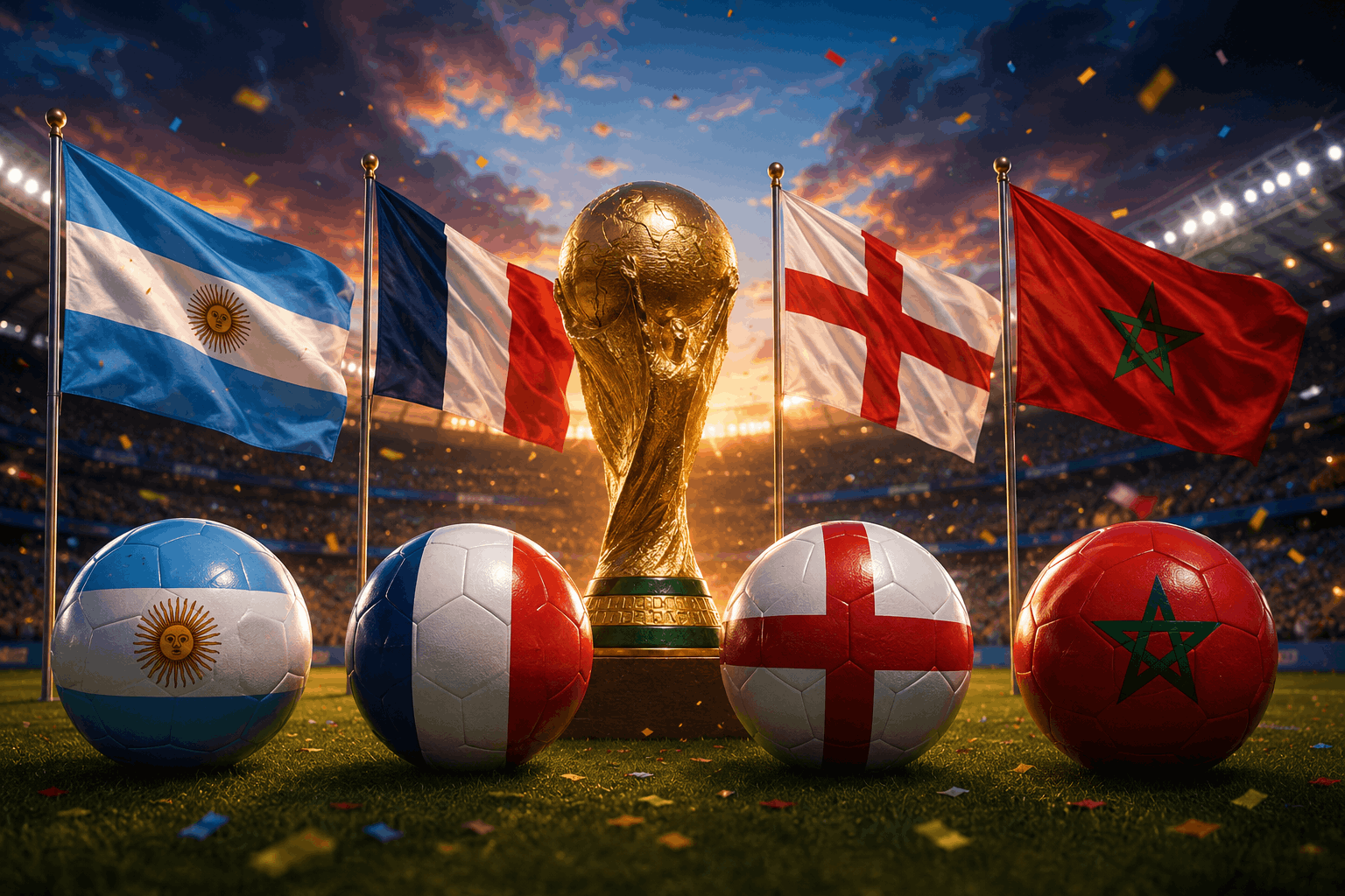 Argentina Lolos Semifinal Piala Dunia