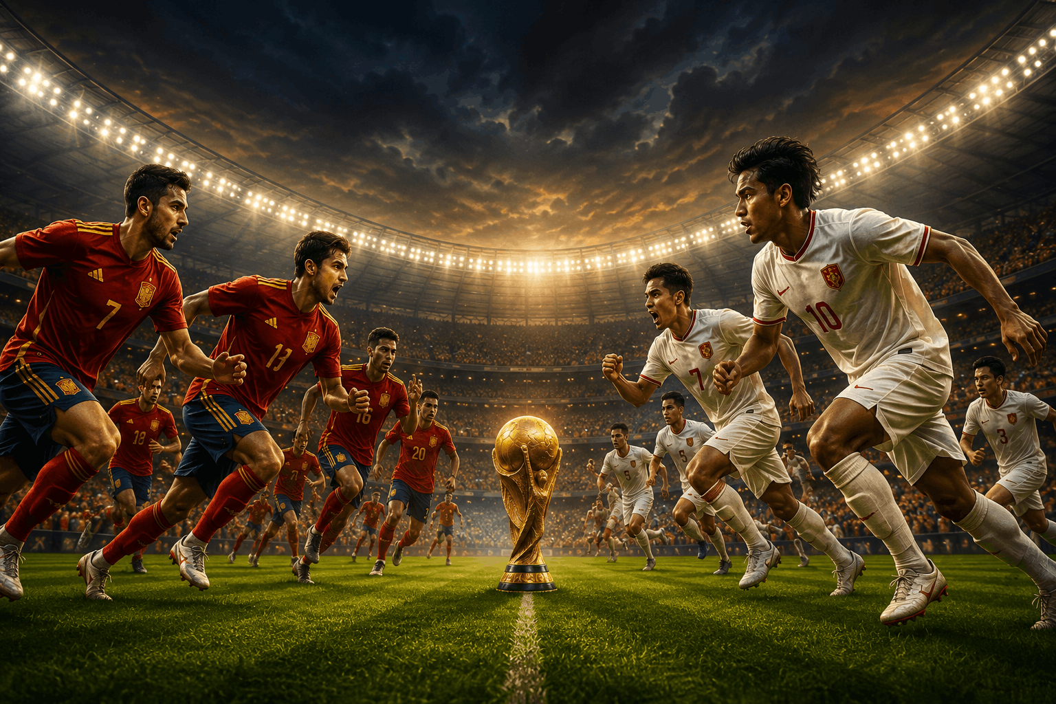 Lawan Spanyol Final Piala Dunia