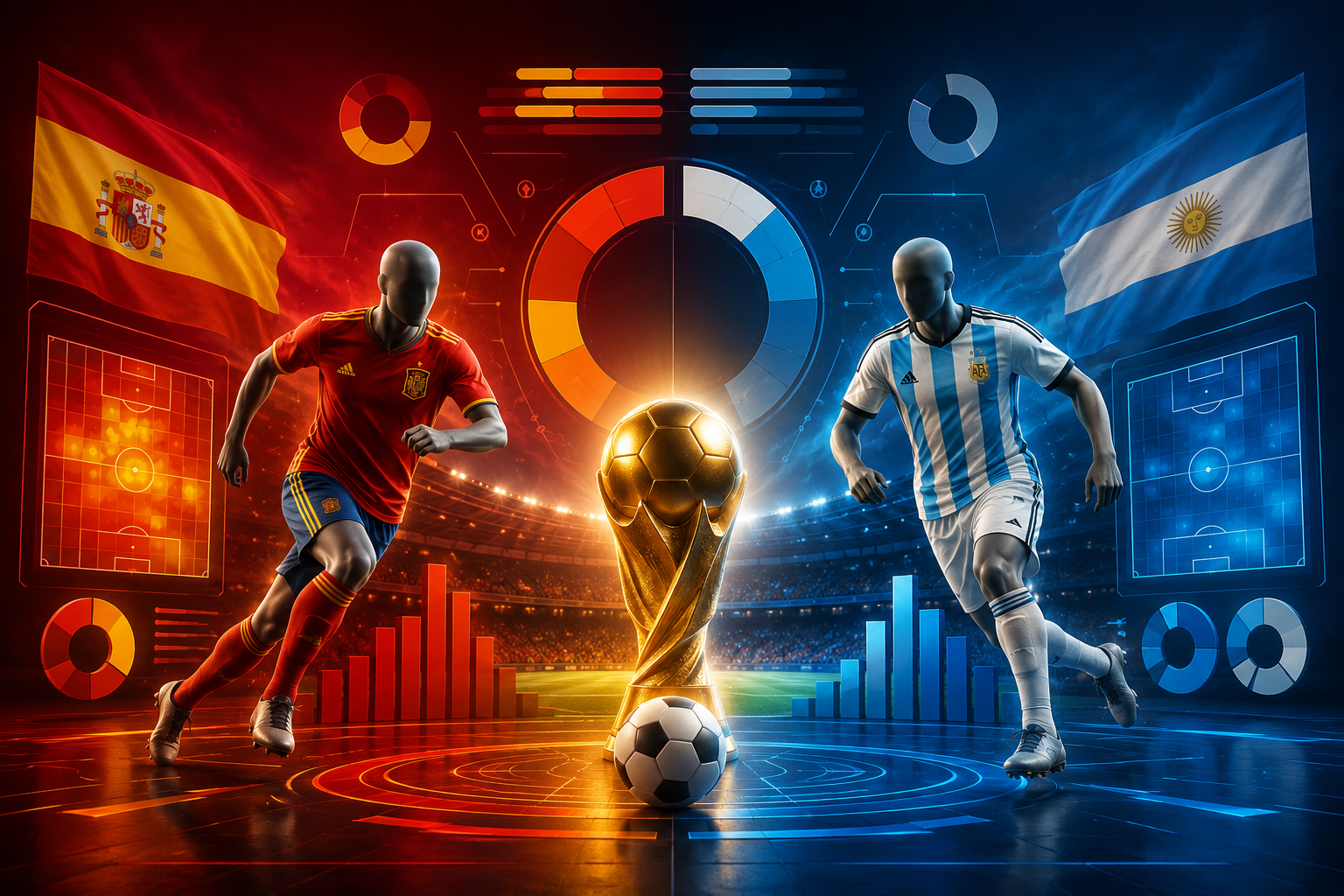 Statistik Final Spanyol Argentina Lengkap