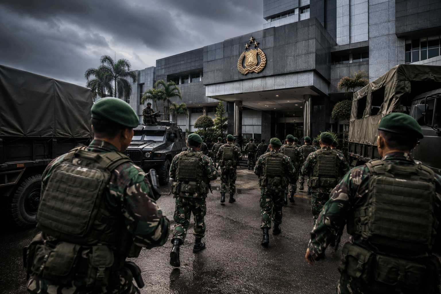 Tni Geruduk Polda Metro Jaya