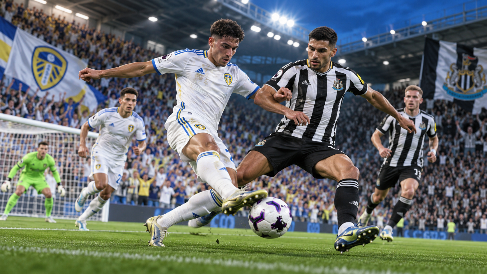 Hasil Leeds Vs Newcastle
