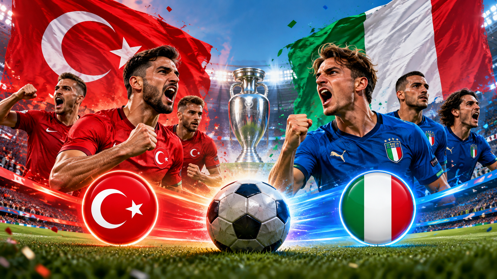 Hasil Pertandingan Turki Vs Italia