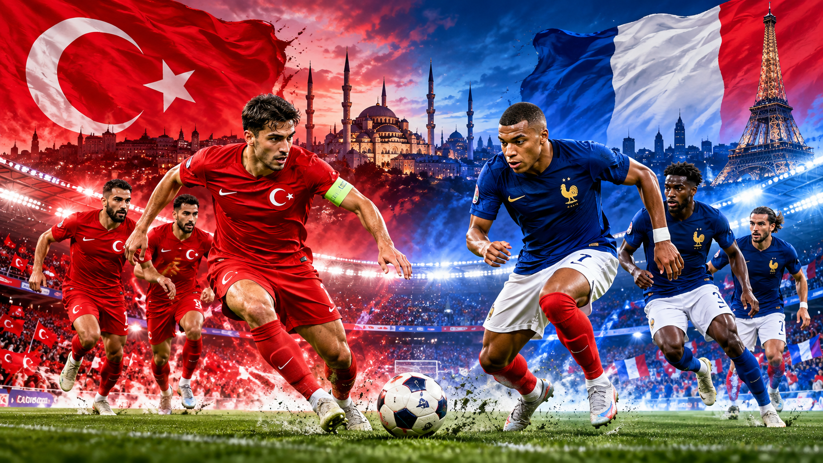 Hasil Pertandingan Türkiye Vs Prancis