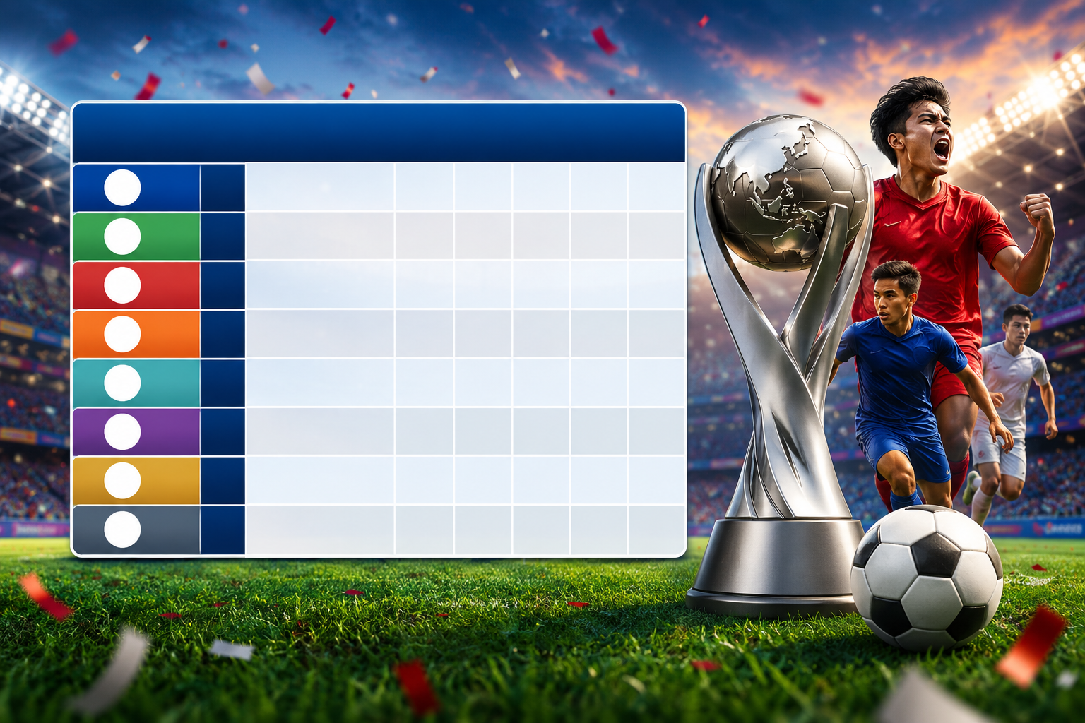 Klasemen Kualifikasi Piala Asia U20