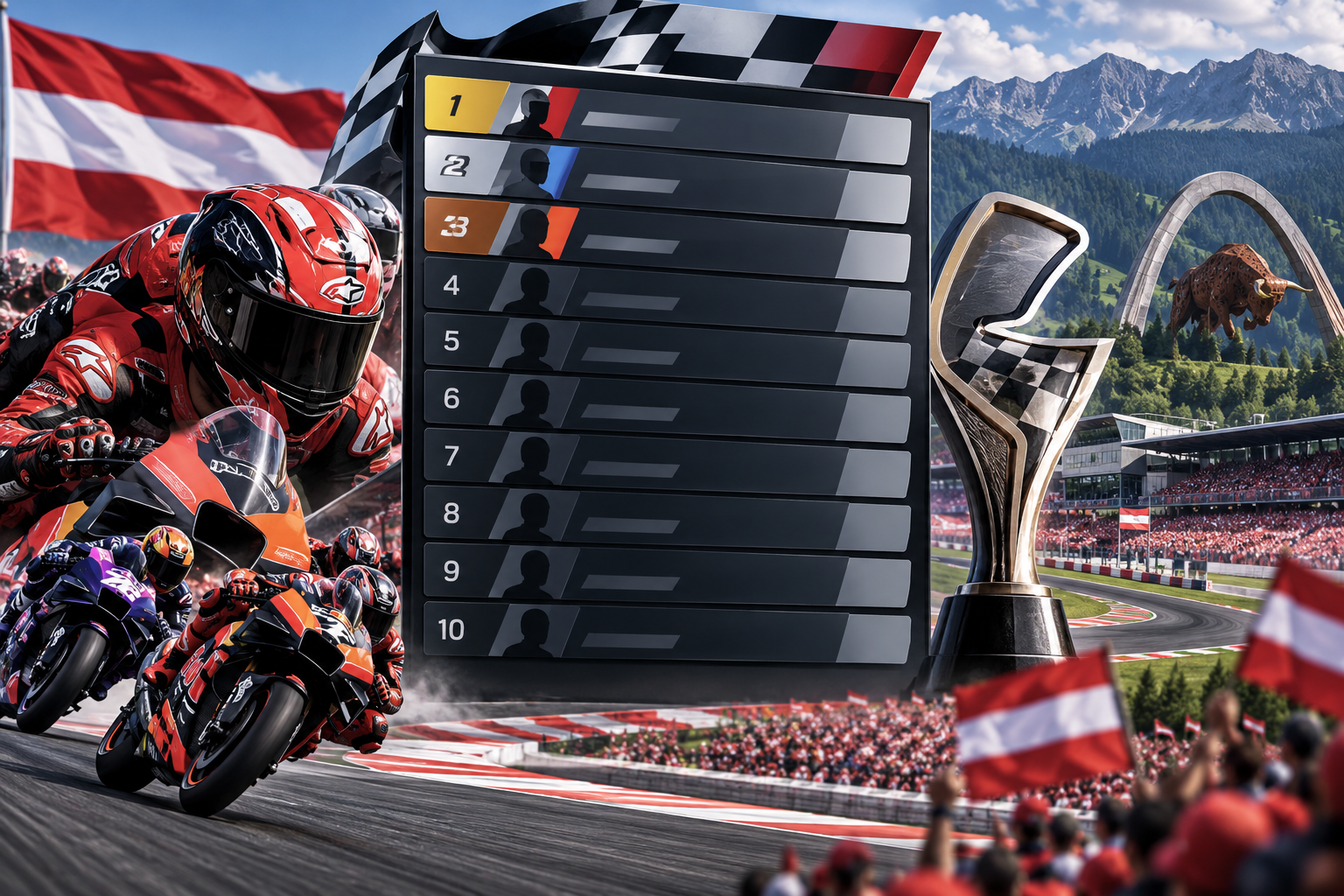 Klasemen Motogp Austria 2026