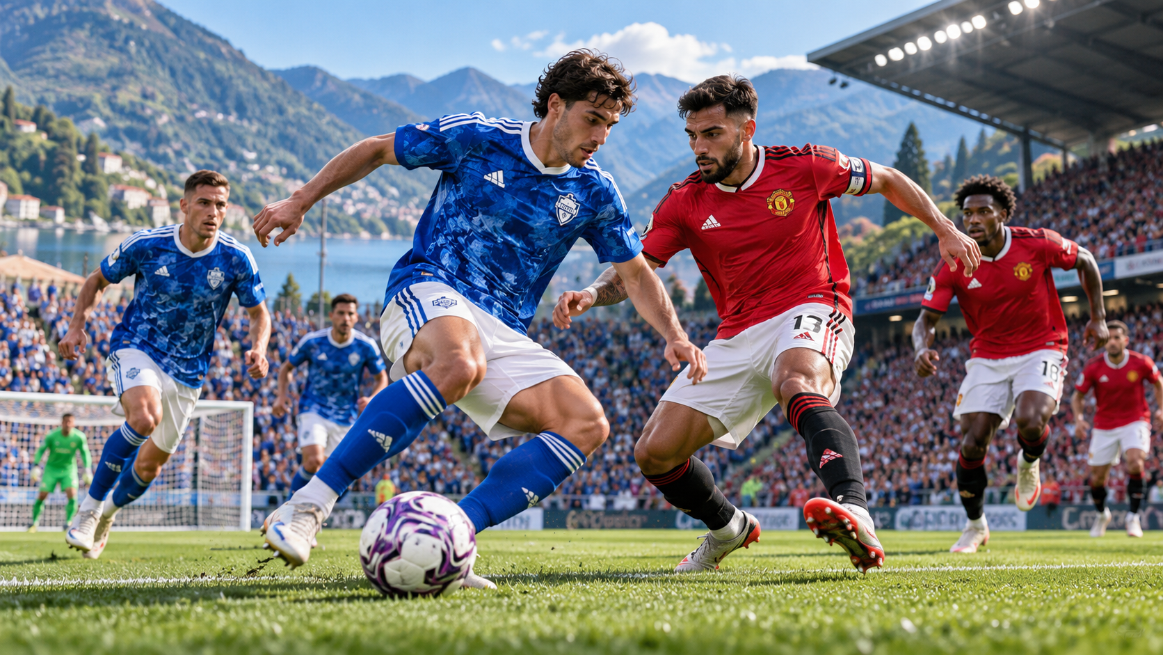 Hasil Como Vs Manchester United